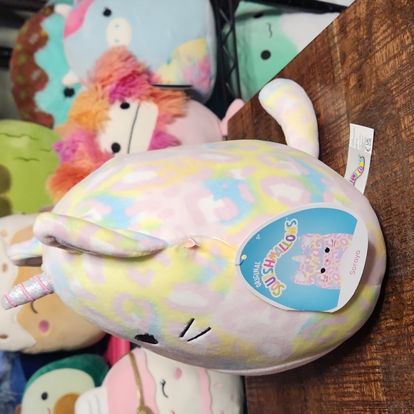 Squishmallows Soraya the Caticorn 8" Stuffed Plush - Picture 3 of 3